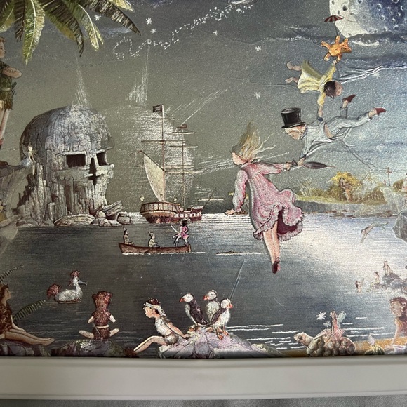 Gorgeous iridescent Whimsical Peter Pan Themed Art Print - Picture 3 of 5